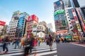 Street life in Shinjuku Royalty Free Stock Photo