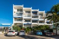 Street life in  St John`s, Antigua and Barbuda Royalty Free Stock Photo