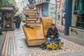 Street Life on the streets of Istanbul Royalty Free Stock Photo