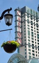 Street light and Fallsview Casino Resort