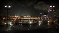 Between Street Lights of Patriarchy Bridge - Moscow by Night