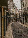 A street in Lisbon, Portugal.