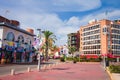 Street in Lloret de Mar, Spain