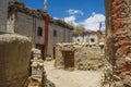 Street from Lo manthang  uppermustang, Nepal Royalty Free Stock Photo
