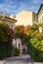 Plaka neighborhood in Athens. Royalty Free Stock Photo