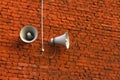 Street loudspeaker Royalty Free Stock Photo