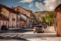 Street Lovcen Cetinje Montenegro recreation trip travel spring summer nature village