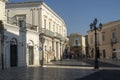 Street of Lucera, Apulia, Italy