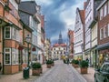 Street in Luneburg, Germany