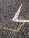 Street of Madeira and  basalt pebbles Royalty Free Stock Photo