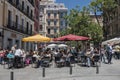 Street in Madrid Royalty Free Stock Photo