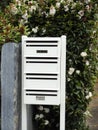 Street mailbox or letterbox with no junk mail note