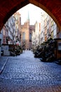 Street mariacka, gdansk