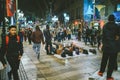 Street market in Bacelona, Spain