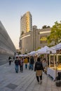 Street market Dongdaemun Design Plaza Seoul Royalty Free Stock Photo