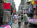 Street market in Mong Kok, Hong Kong Royalty Free Stock Photo