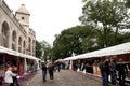 A street market in Montmartre, Paris