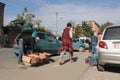 Street market in Osh Royalty Free Stock Photo