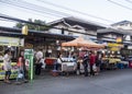 Streetmarket at Chumphon, Thailand Royalty Free Stock Photo