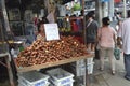 Street markets in Bang Kapi Bangkok Thailand