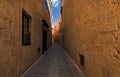 Street in Mdina Malta Royalty Free Stock Photo