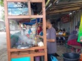 Street meatball seller