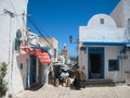 A street in the medina. Sousse. Tunisia Royalty Free Stock Photo