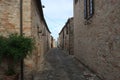 A street in Montegridolfo, Italy