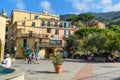 On the street in Monterosso al mare. Cinque Terre. Italy Royalty Free Stock Photo