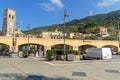 On the street in Monterosso al mare. Cinque Terre. Italy Royalty Free Stock Photo