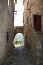 Street in Motovun Royalty Free Stock Photo