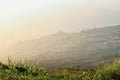 Street mountain road , Mountain fog , Phu Thap Boek Royalty Free Stock Photo