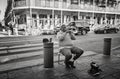 Street musician New Orleans