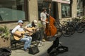 Street musicians in Zagreb, Croatia