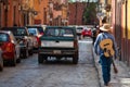 Street Musician in San Miguel de Allende, Guanajuato, Mexico Royalty Free Stock Photo