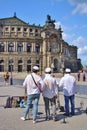 Street musicians Dresden