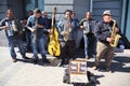 Street musicians Royalty Free Stock Photo