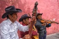 Street musicians in mexico