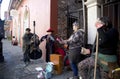 Street musicians in New Orleans