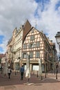 Street n Colmar, Alsace, France Royalty Free Stock Photo