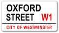 Oxford Street Sign