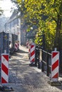 Street narrowing by reconstruction