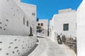 Street of Naxos, Cyclades, Greece Royalty Free Stock Photo