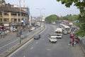 The street near the railway station. Colombo, Sri Lanka Royalty Free Stock Photo