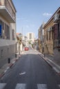 Street in Neve Tzedek in Tel Aviv Israel