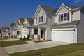 Street of new affordable houses