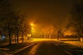 Street at night