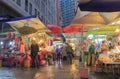 Street night market Hong Kong Royalty Free Stock Photo