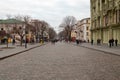 Street of Odessa Ukraine