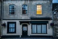 A street and building in the old village of Corsham, England Royalty Free Stock Photo